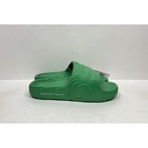 Adidas Adilette 22 Slides Green White IF5395 New Men’s Size 7 Sandals